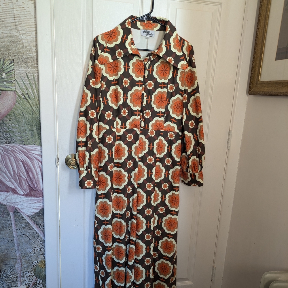 The Hippie Shake vintage inspired Jumpsuit.